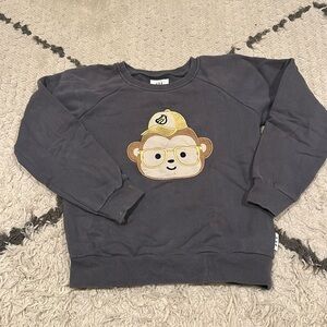 Hux Monkey Crew Sweatshirt Size 8